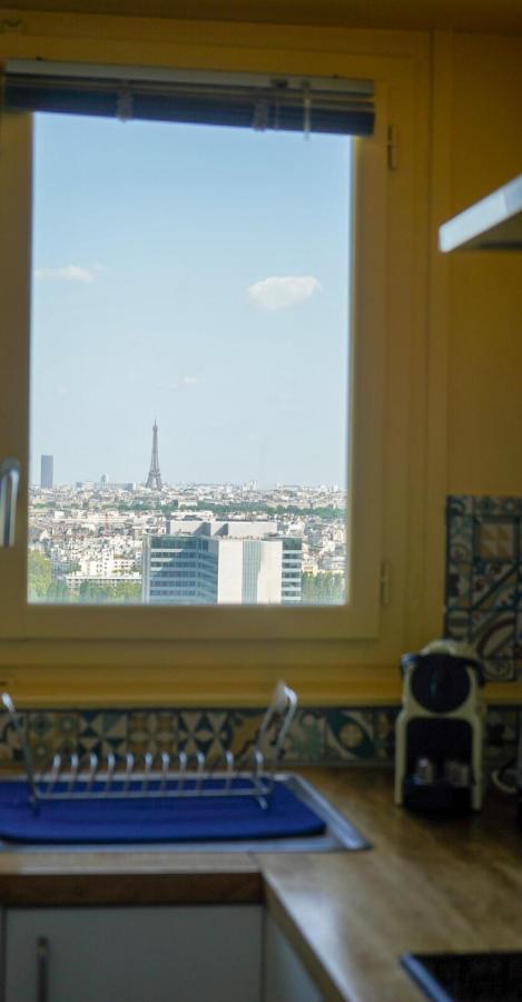 Vue Panoramique Sur Paris : Sublime Appartement Au Centre De Courbevoie Eksteriør bilde