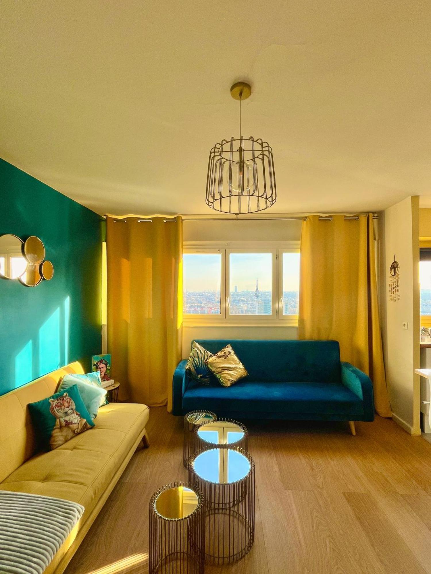 Vue Panoramique Sur Paris : Sublime Appartement Au Centre De Courbevoie Eksteriør bilde